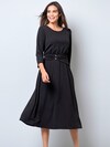 Kleid mit dekorativem Gürtel thumbnail 3