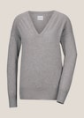 Pullover van kasjmier met V-hals thumbnail 6