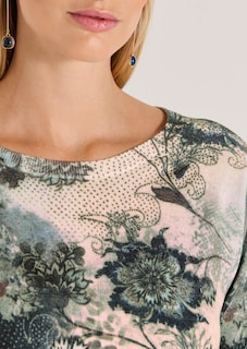 Pullover mit edlem All-over-Print thumbnail 5