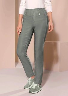 Schmale Bengalinhose LOUISA innen angeraut thumbnail 7