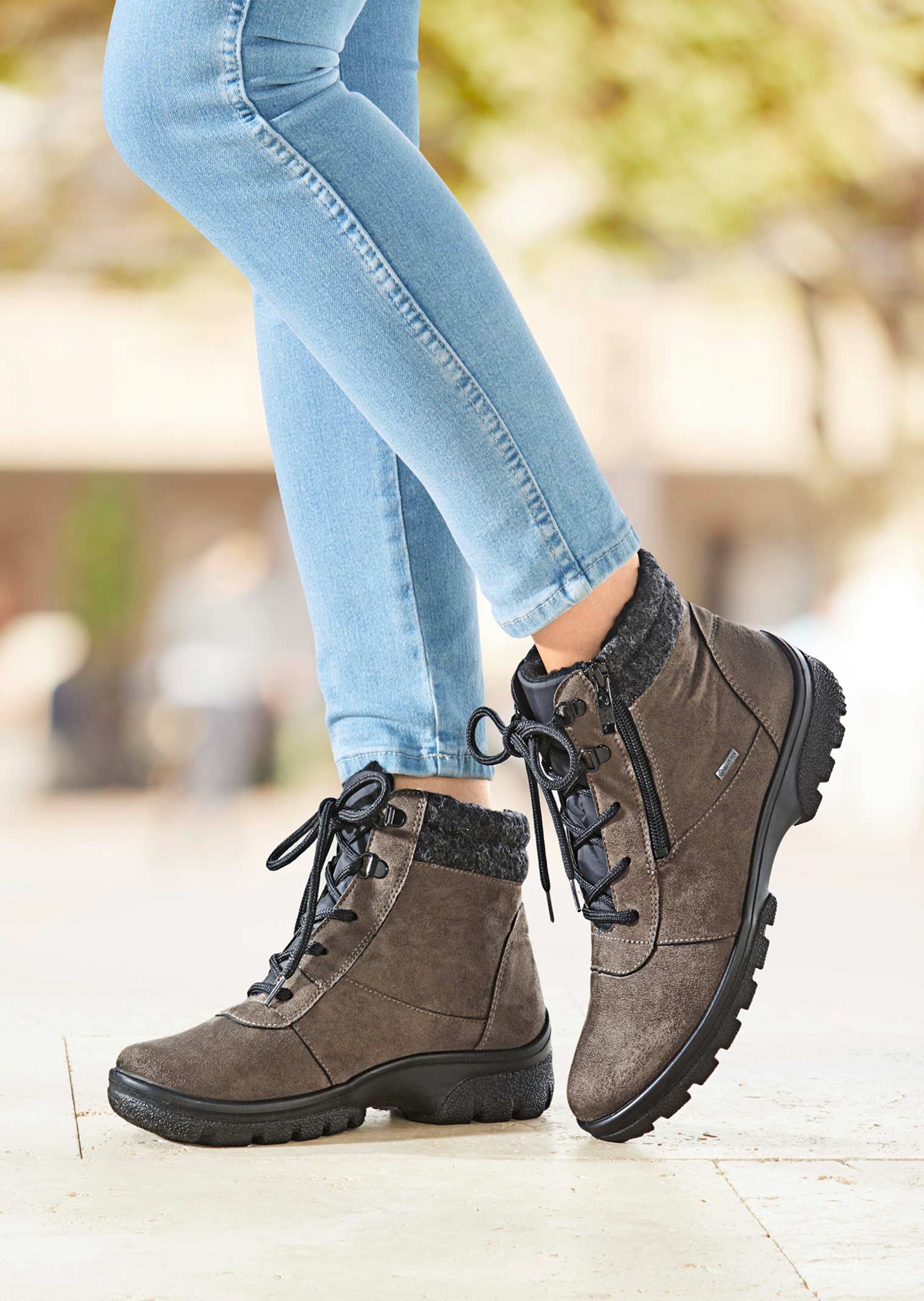 Bottines - brun - Gr. 37,5 de Goldner Fashion