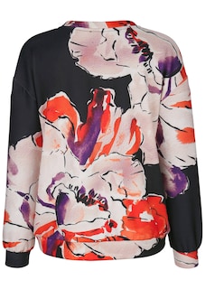 Shirt mit floralem Druck im Vorderteil thumbnail 7