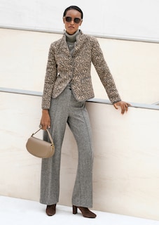 Weite Hose mit Biesen und Bügelfalten thumbnail 7