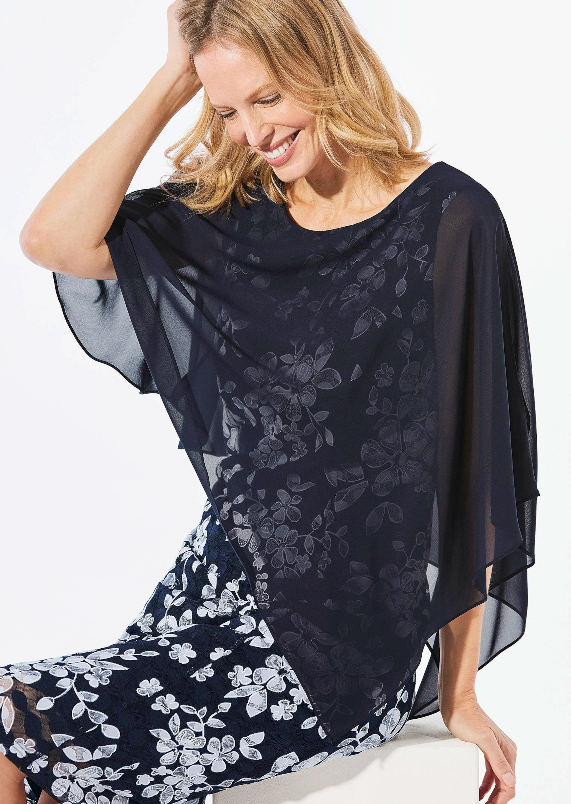 Robe The Population (Dress The Population) - Dentelle & Mousseline Rose Petal - Taille S - Neuve