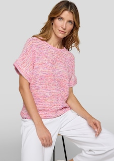 Bändchengarn-Pullover in Multicolor-Optik thumbnail 1