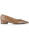 Flache Leder-Ballerinas in spitzer Form thumbnail 4