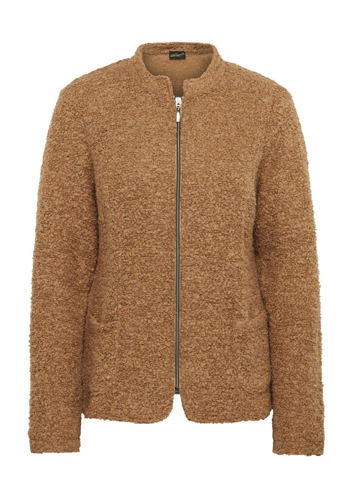 Kuschelweiche Bouclé-Jacke