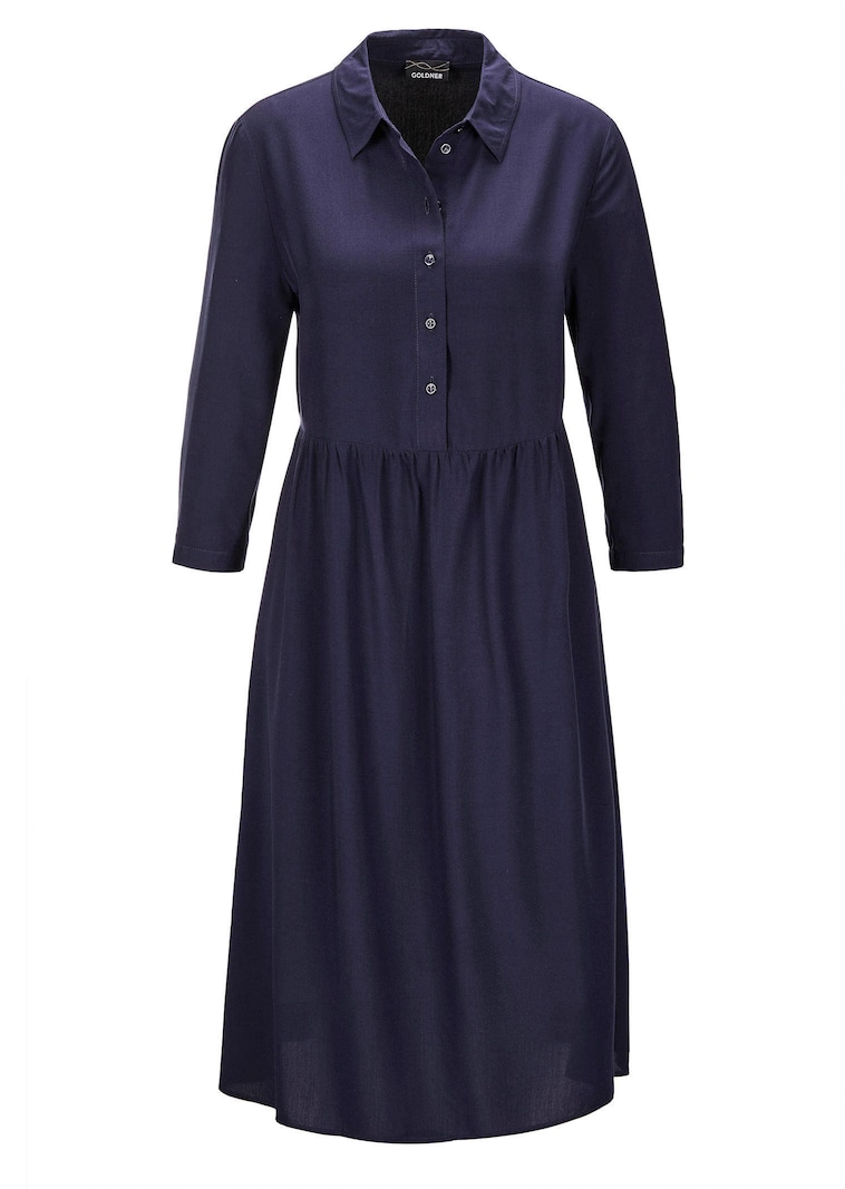 Kleid in Hemdblusenform