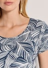 Viskoseshirt mit grafischem Blattprint thumbnail 5