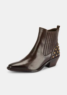 Enkellaarsjes in cowboystijl met studs thumbnail 1