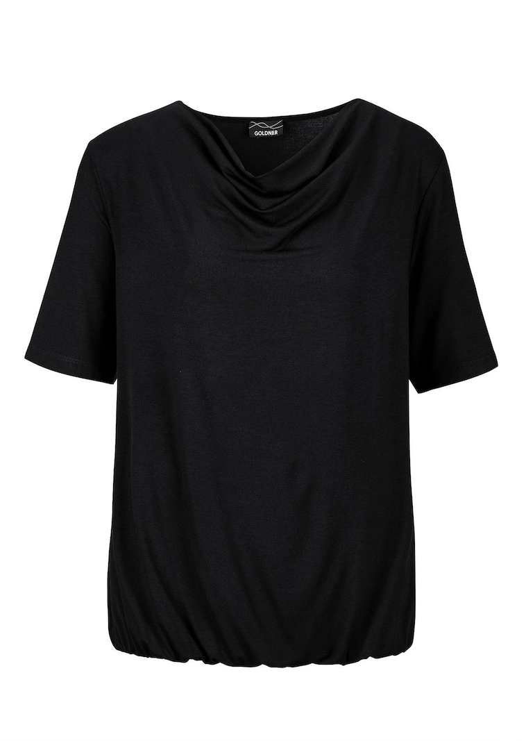 T-shirt avec encolure bénitier