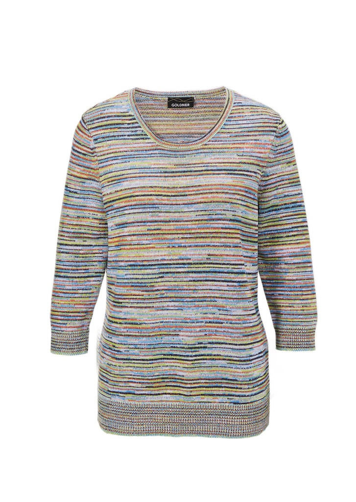 Mooi te combineren meerkleurig gestreepte pullover 3