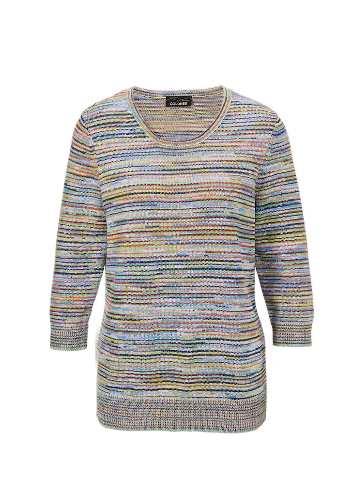 Kombistarker Multicolor-Ringelpullover 3