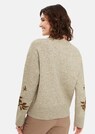 Casual jumper with decorative bead appliqué thumbnail 3