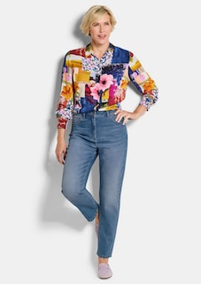 Jean mom SARA en coton stretch thumbnail 7