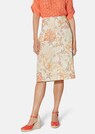 Flared skirt with a unique maritime print thumbnail 1