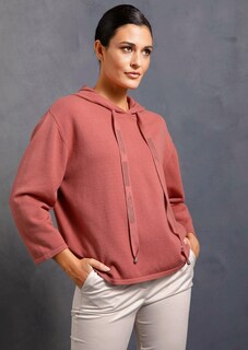 Strickpullover mit Kapuze thumbnail 1