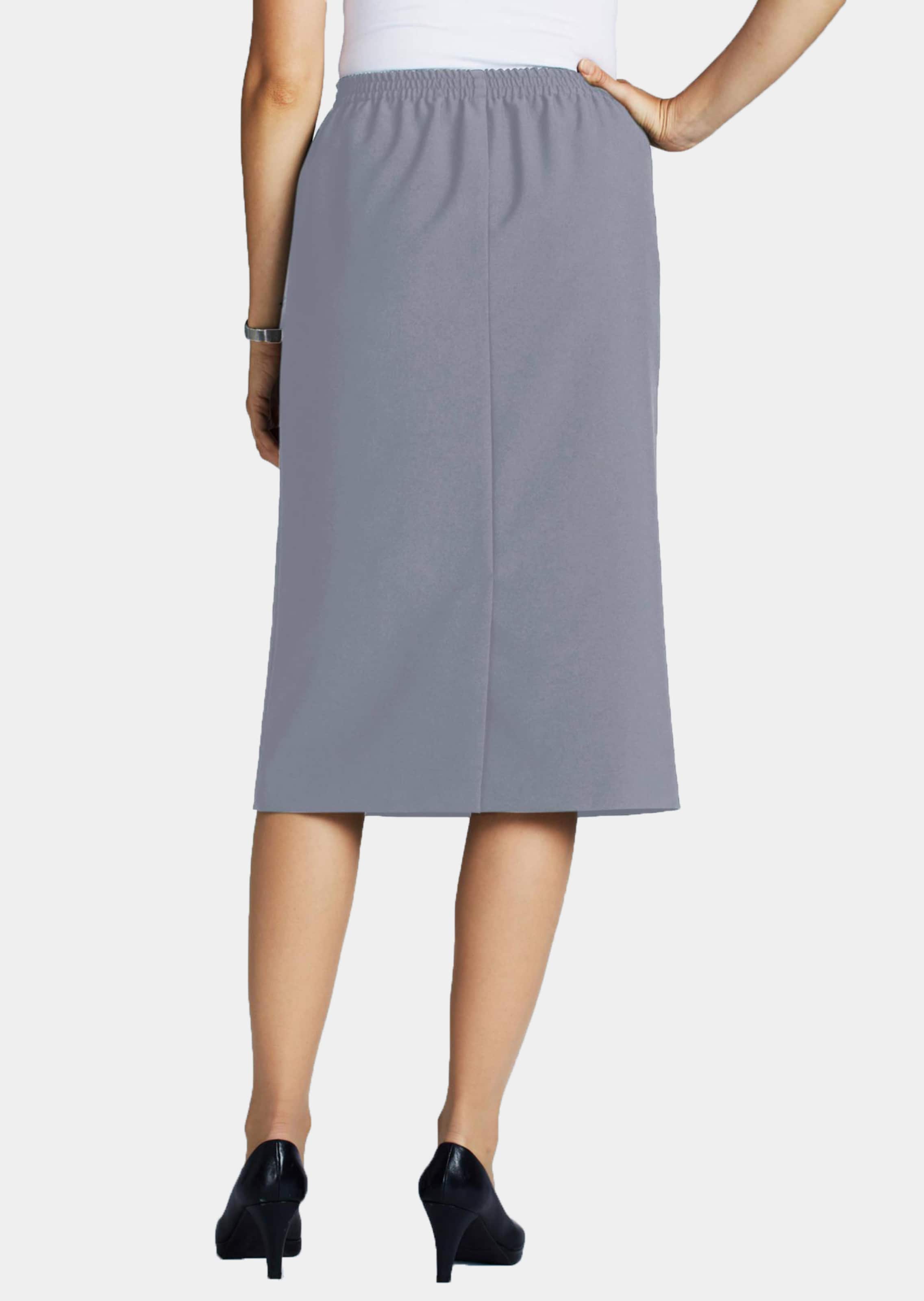 Jupe de voyage infroissable - gris - Gr. 27 de Goldner Fashion