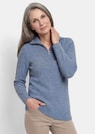 Tricot pullover met troyerkraag thumbnail 1