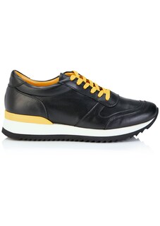 Leder-Sneaker zum Schnüren thumbnail 4