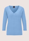 Baumwollpullover mit V-Ausschnitt thumbnail 6
