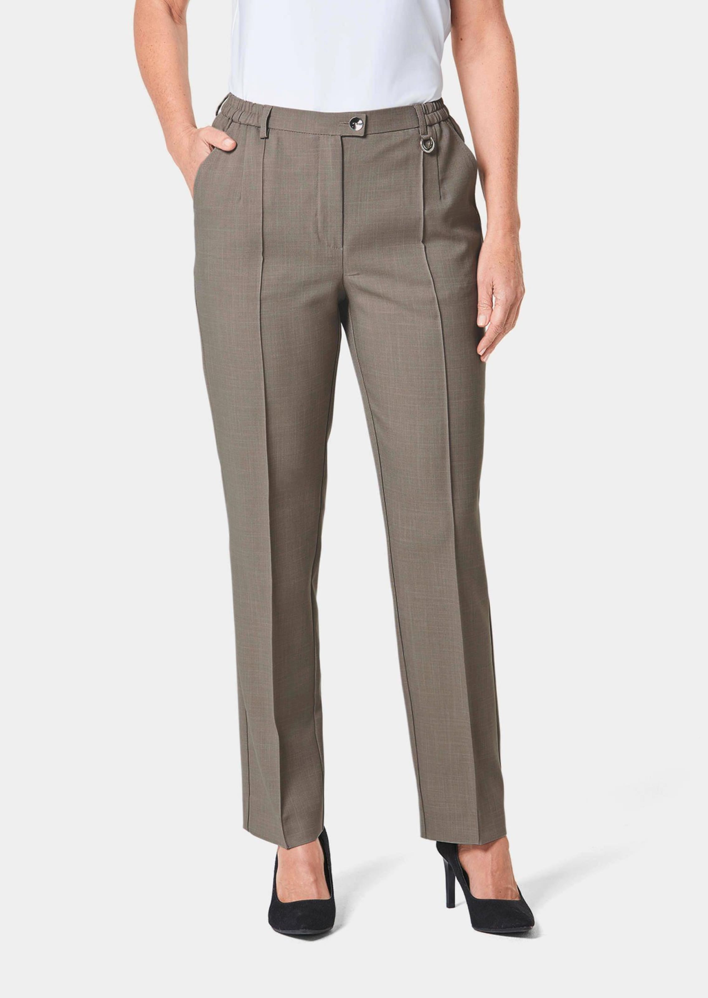 Pantalon quasi infroissable ANNA trait SilverFresh atelier GOLDNER