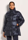 Quilted jacket with stand-up collar thumbnail 1