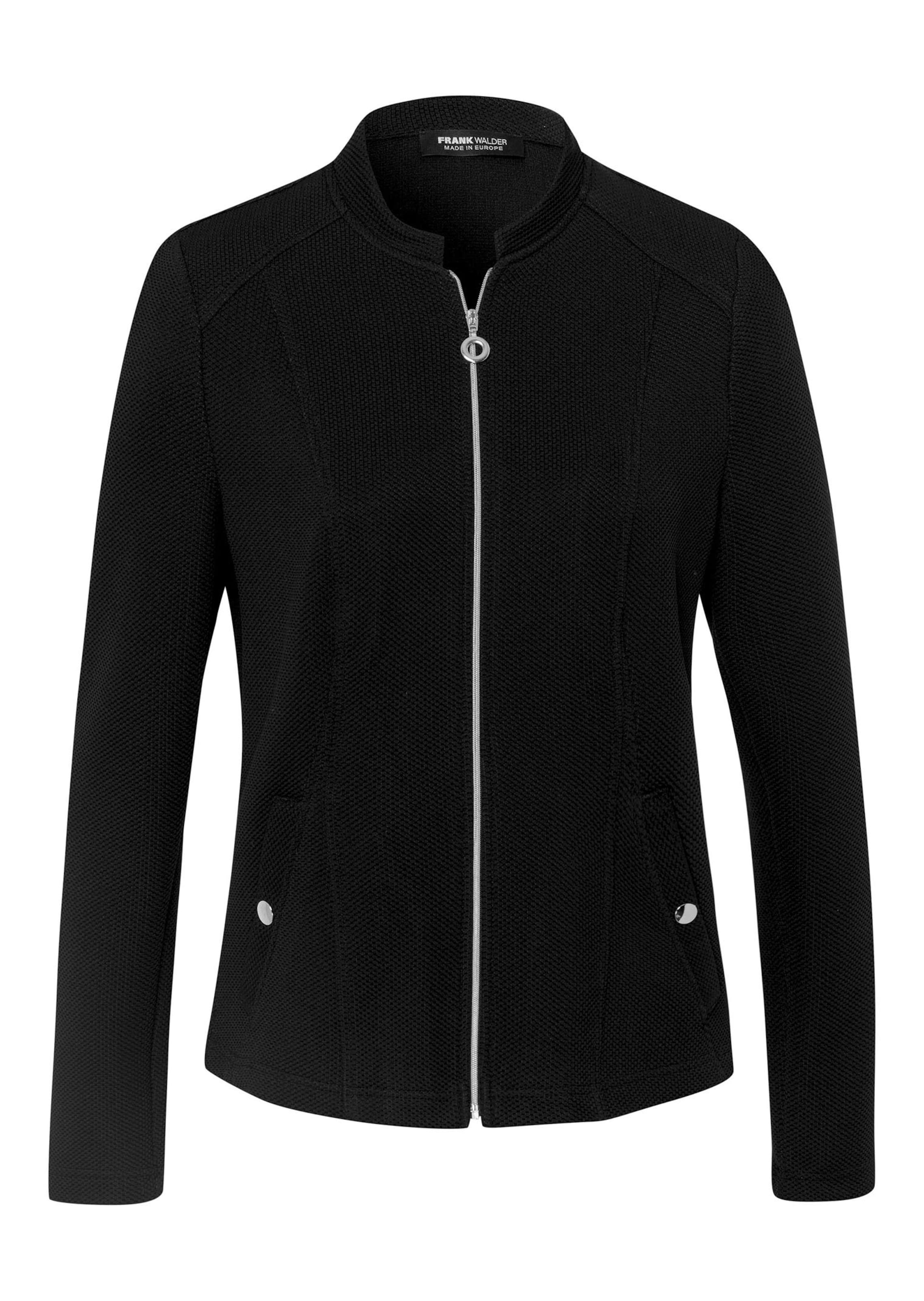 Jerseyblazer mit Reißverschluss