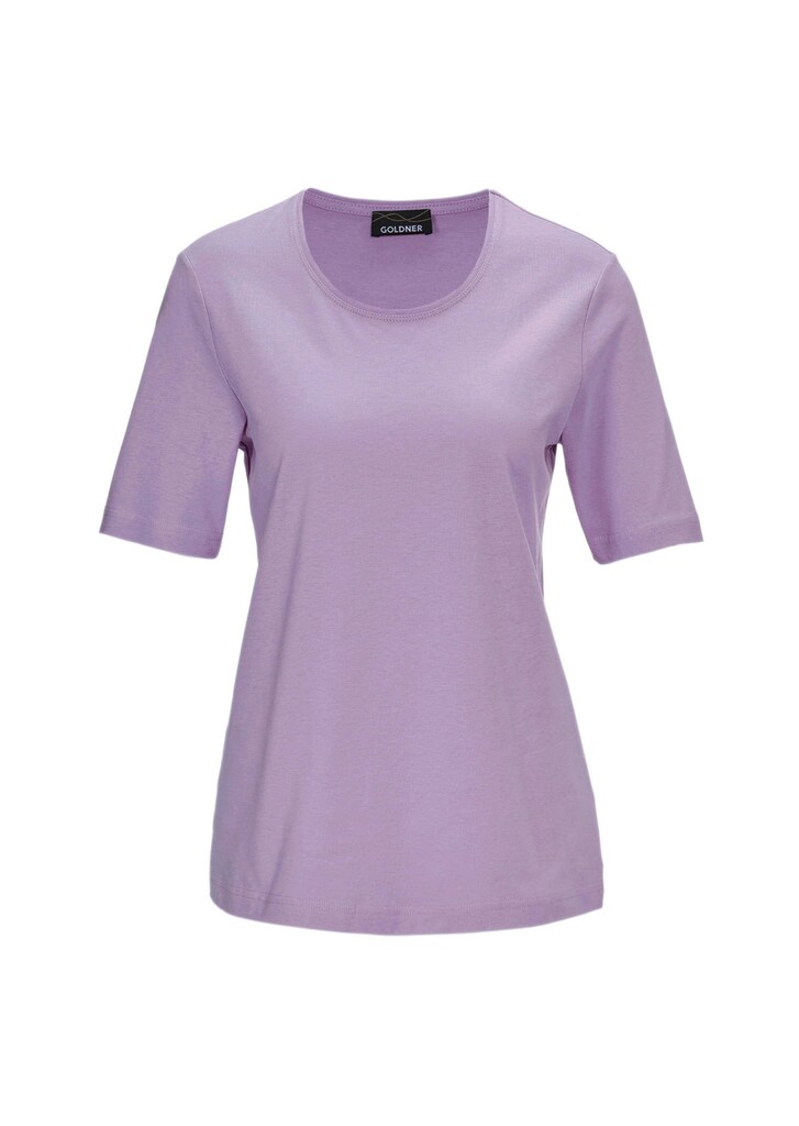 Basic T-Shirt aus reiner Baumwolle