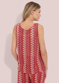 Ärmelloses Stricktop aus Häkelspitze thumbnail 2