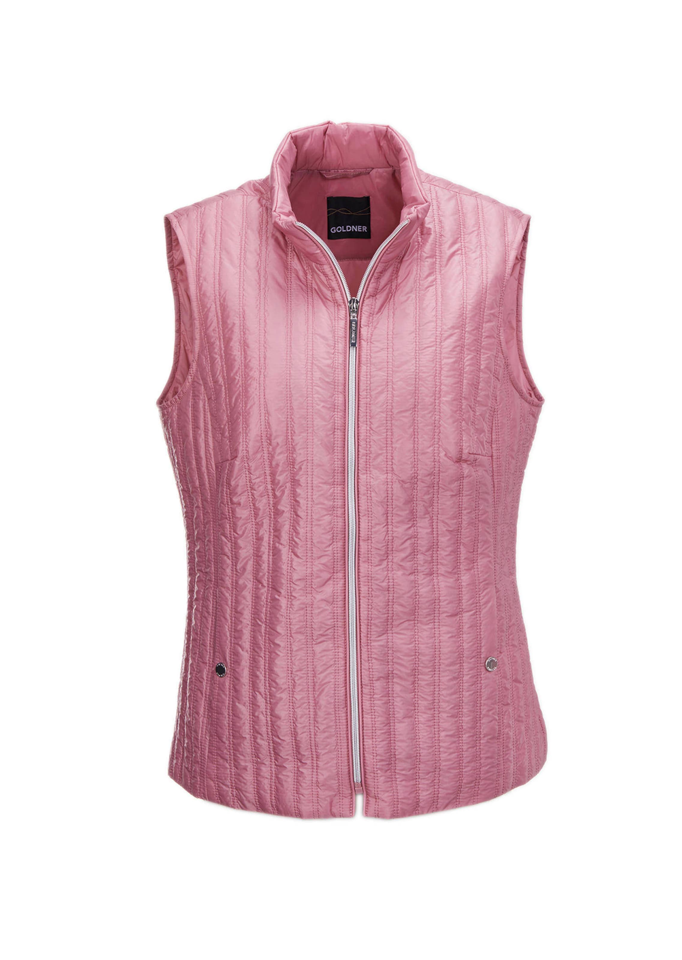 Leichte Steppweste mit Stehkragen