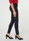 Slim five-pocket jeans with sequins thumbnail 4