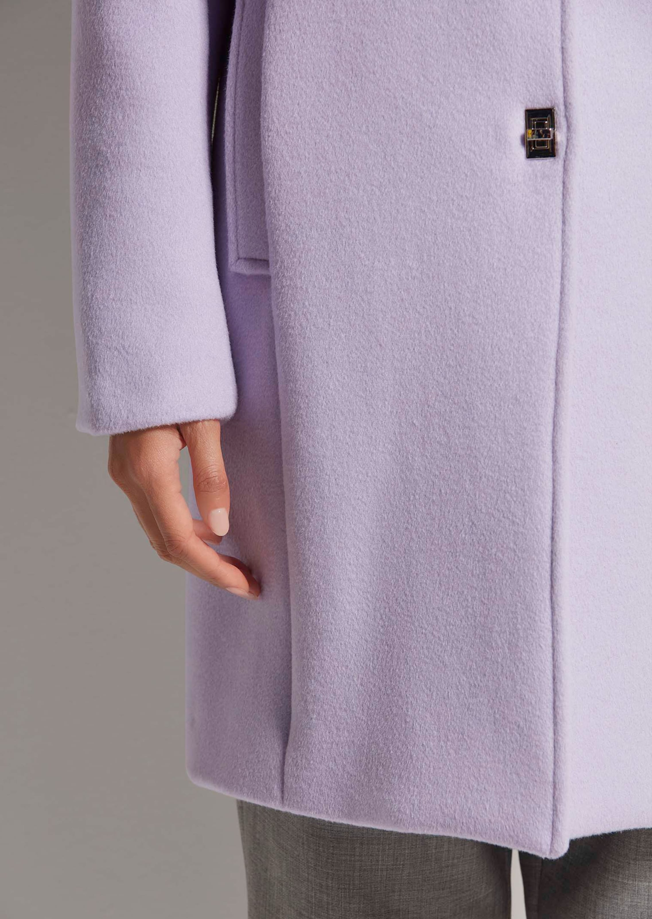 Pastel purple coat hotsell