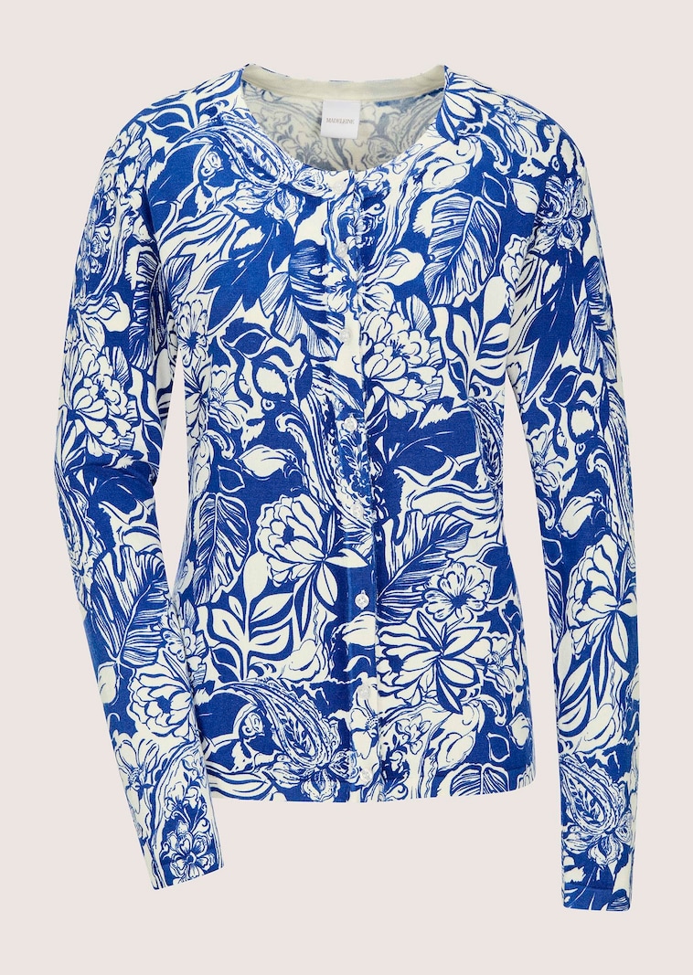Cardigan imprimé floral
