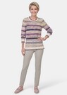 Strickpullover mit Multicolor-Streifen thumbnail 2