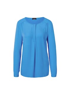 Flatteuze blouse zonder sluiting met modieuze kraag thumbnail 6