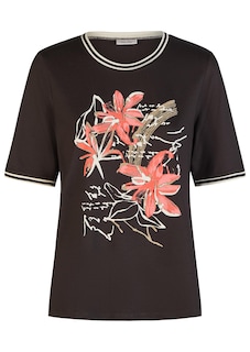 Viskose-Shirt mit Frontmotiv thumbnail 4