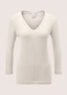 Baumwollpullover mit V-Ausschnitt thumbnail 1