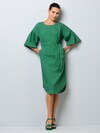 Kleid mit Bindegürtel thumbnail 3