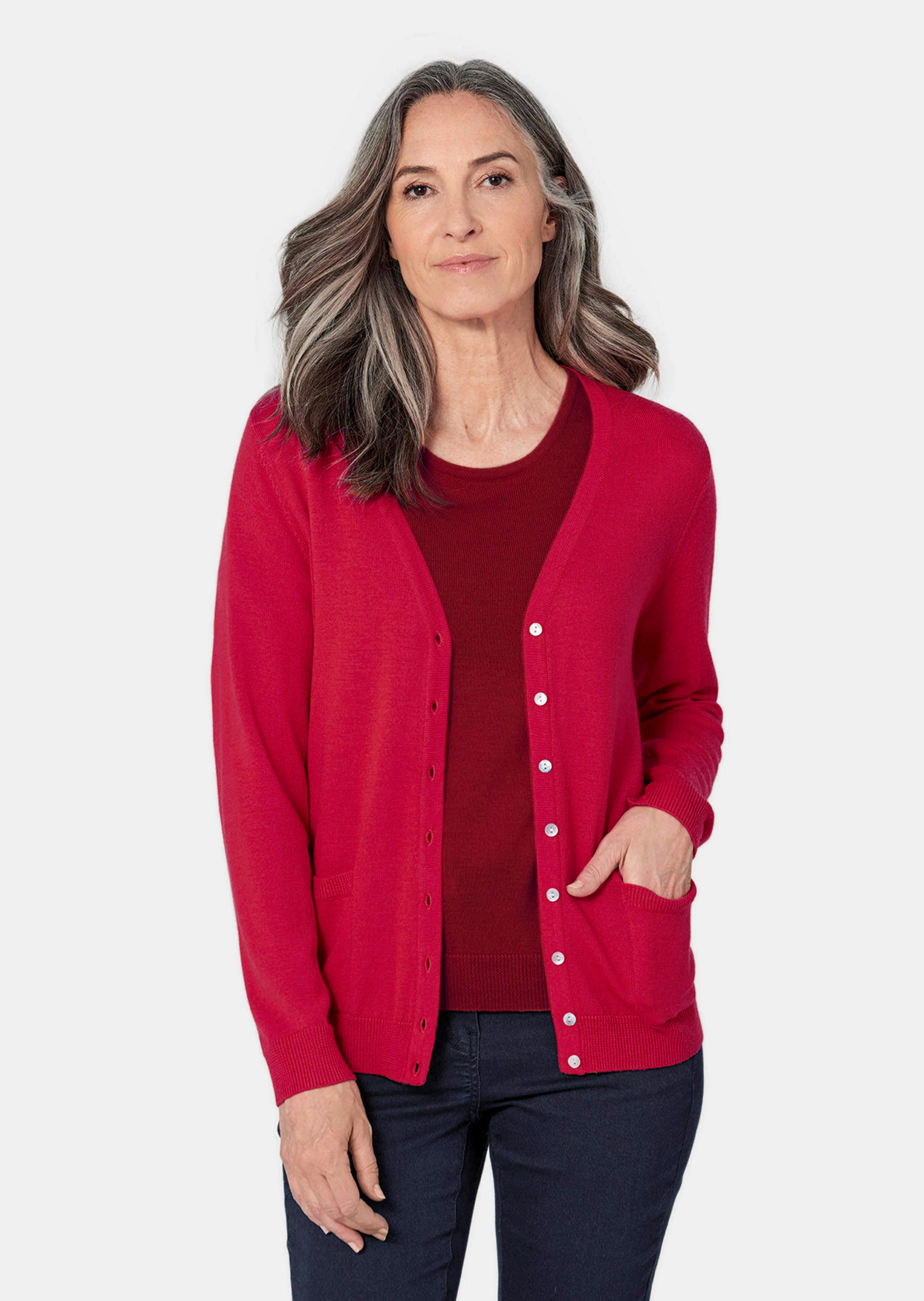 Tricot jasje van zuivere merinowol