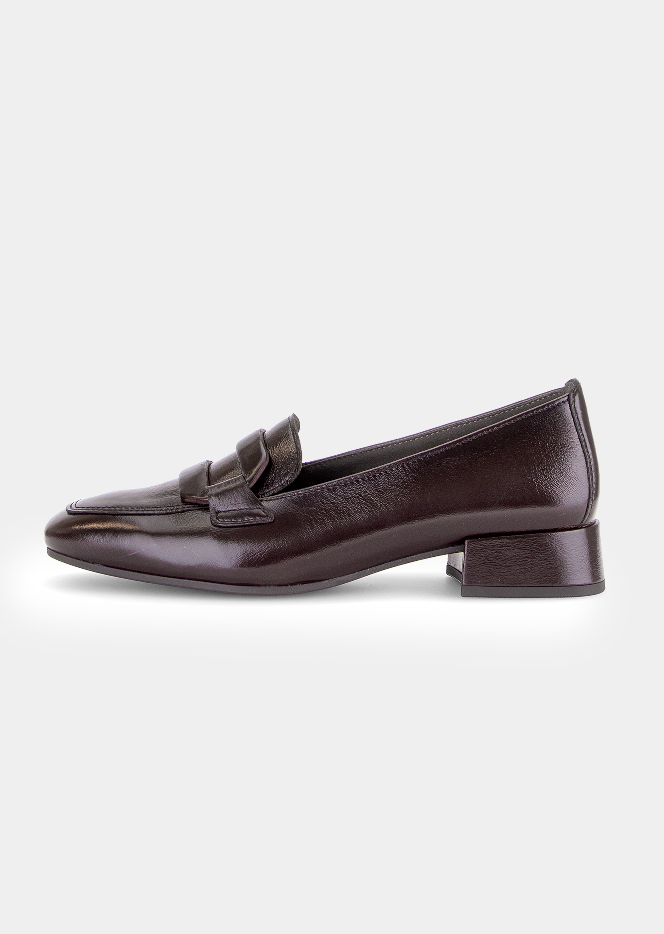 Slipper aus Leder mit Zierelement