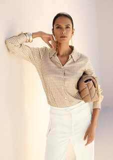 Hemdbluse mit Hahnentritt-Muster thumbnail 7