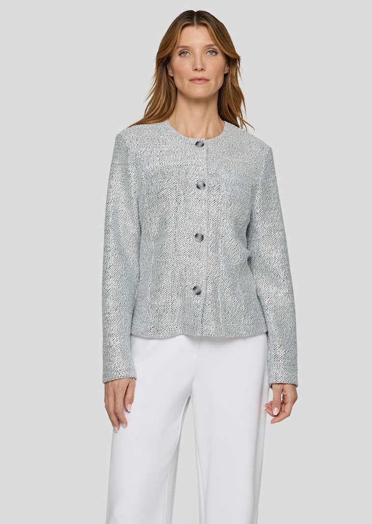 Leichte Indoorjacke mit schimmerndem Effekt