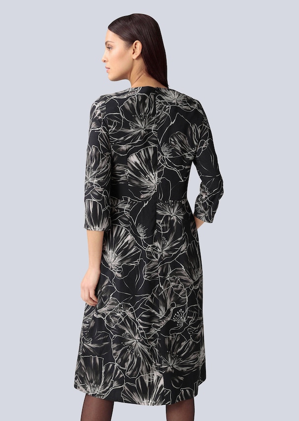 Kleid mit floralem Druck 2