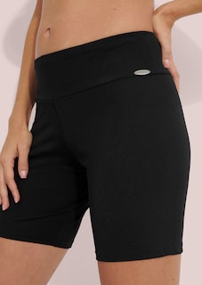 Schmale Bade-Shorts in glatter Qualität thumbnail 3