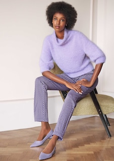 Leder-Ballerina in modisch spitzer Form thumbnail 2