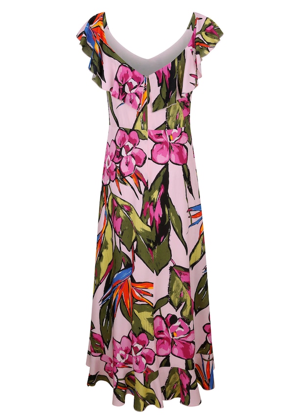 Kleid mit Volant am Ausschnitt 6
