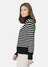 Softer Schurwoll-Pullover mit stylischen Streifen thumbnail 4