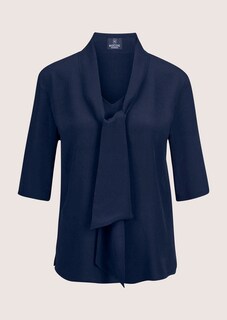 Half-sleeved blouse with a tie thumbnail 6