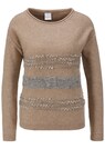 Strickpullover mit Struktur-Muster thumbnail 1